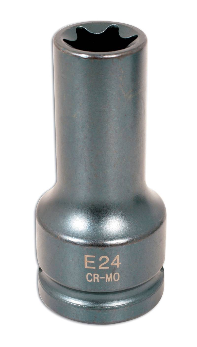 Laser 4562 Kraftsteckschlüsseleinsatz, E24, 3/4 Zoll Antrieb von Laser