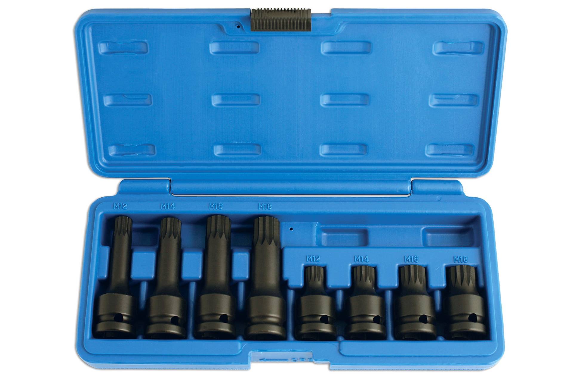 Laser 5273 Impact Tamperproof Spline Socket Bit Set 1/2" D 8pc Laser 5273 Impact Tamperproof Spline Socket Bit Set 1/2" D 8pc von Laser