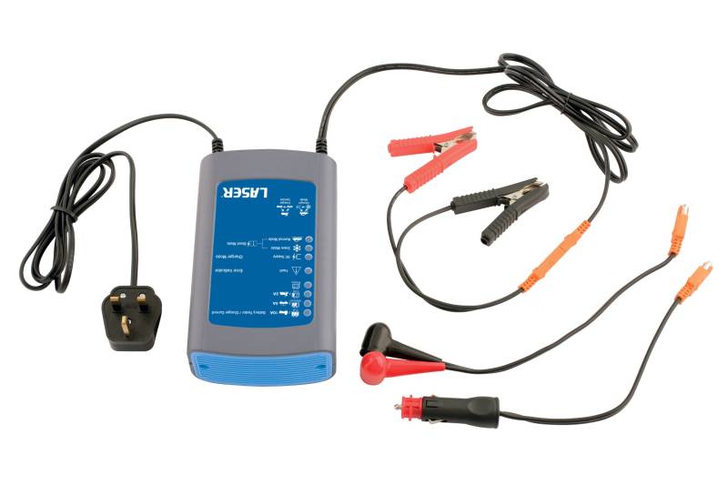 Laser 5475 4 in 1 Intelligent Battery Charger 10A von Laser