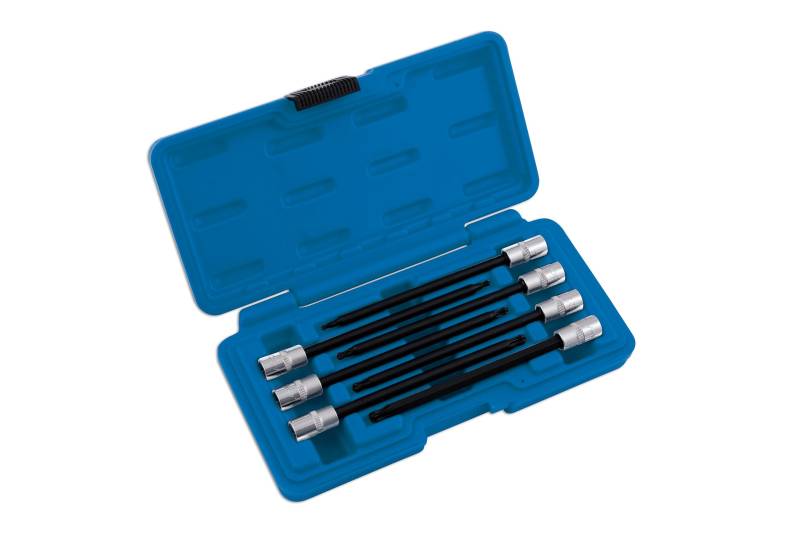 Laser 5661 Long Tamperproof Ball End Star Socket Bit Set 1/4" D 7pc von Laser