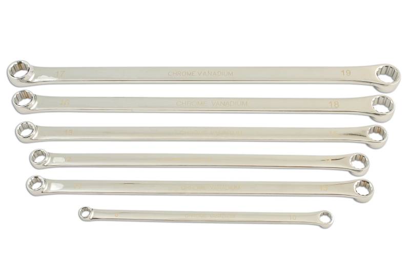 Laser 5672 Extra Long Ring Spanner Set 6pc von Laser