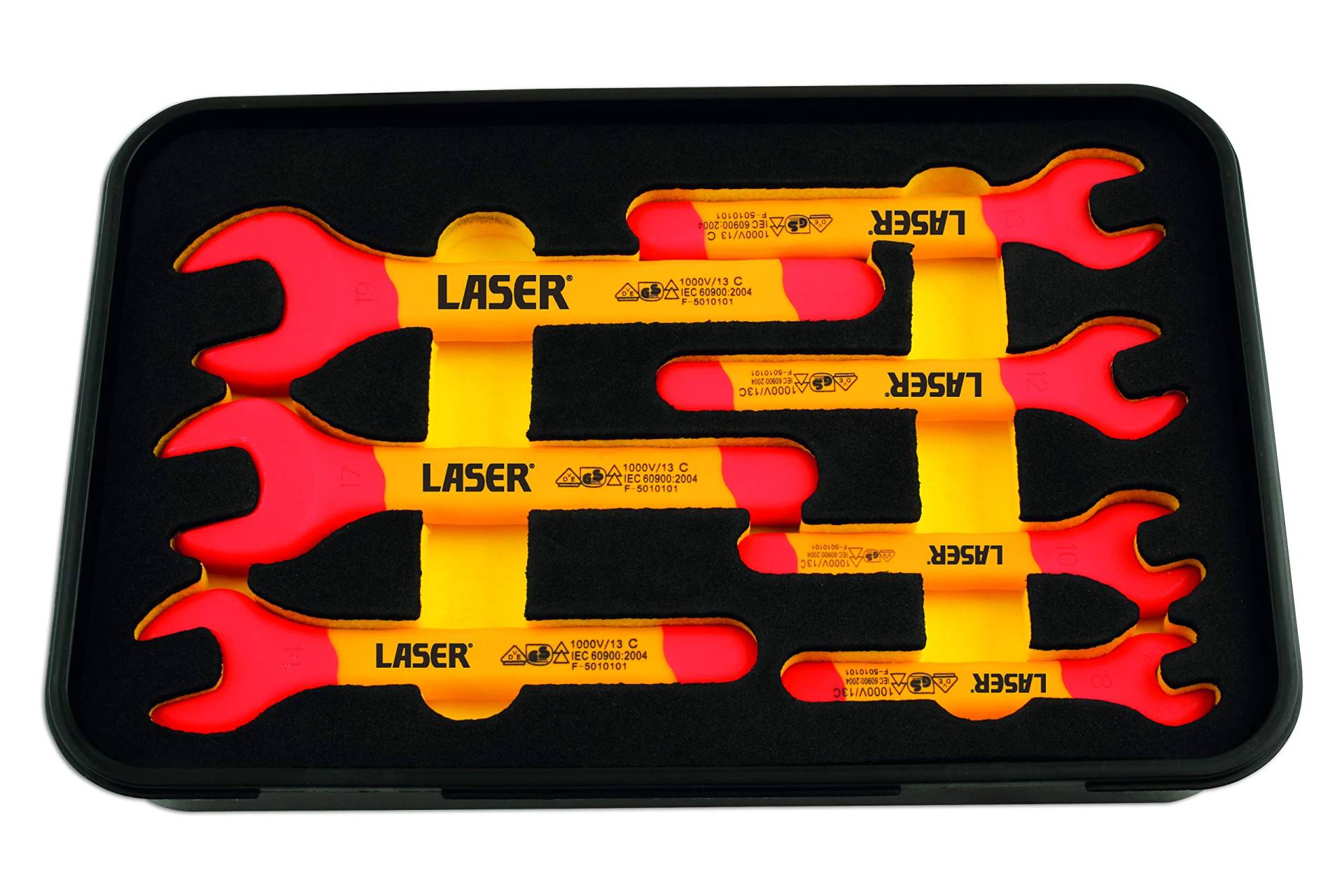 Laser 6048.0 Isolierte Schraubenschlüssel, Satz, 7-Teilig von Laser