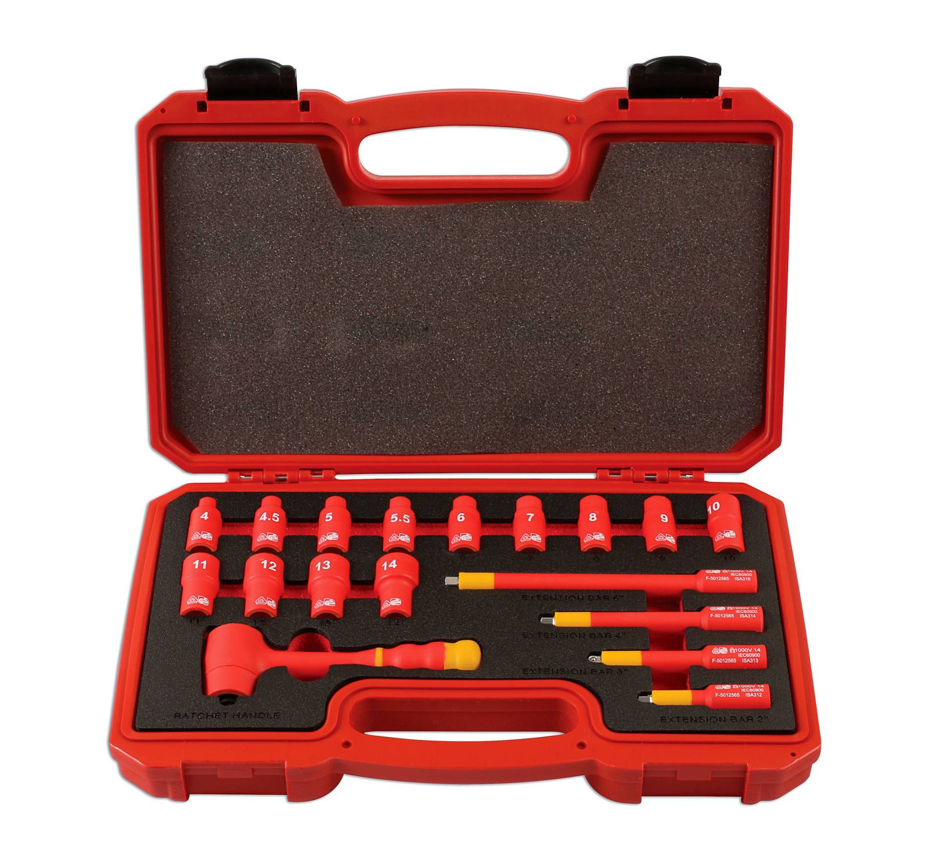 Laser 6145 Insulated Socket Set 1/4" D 18pc Laser 6145 Insulated Socket Set 1/4" D 18pc von Laser