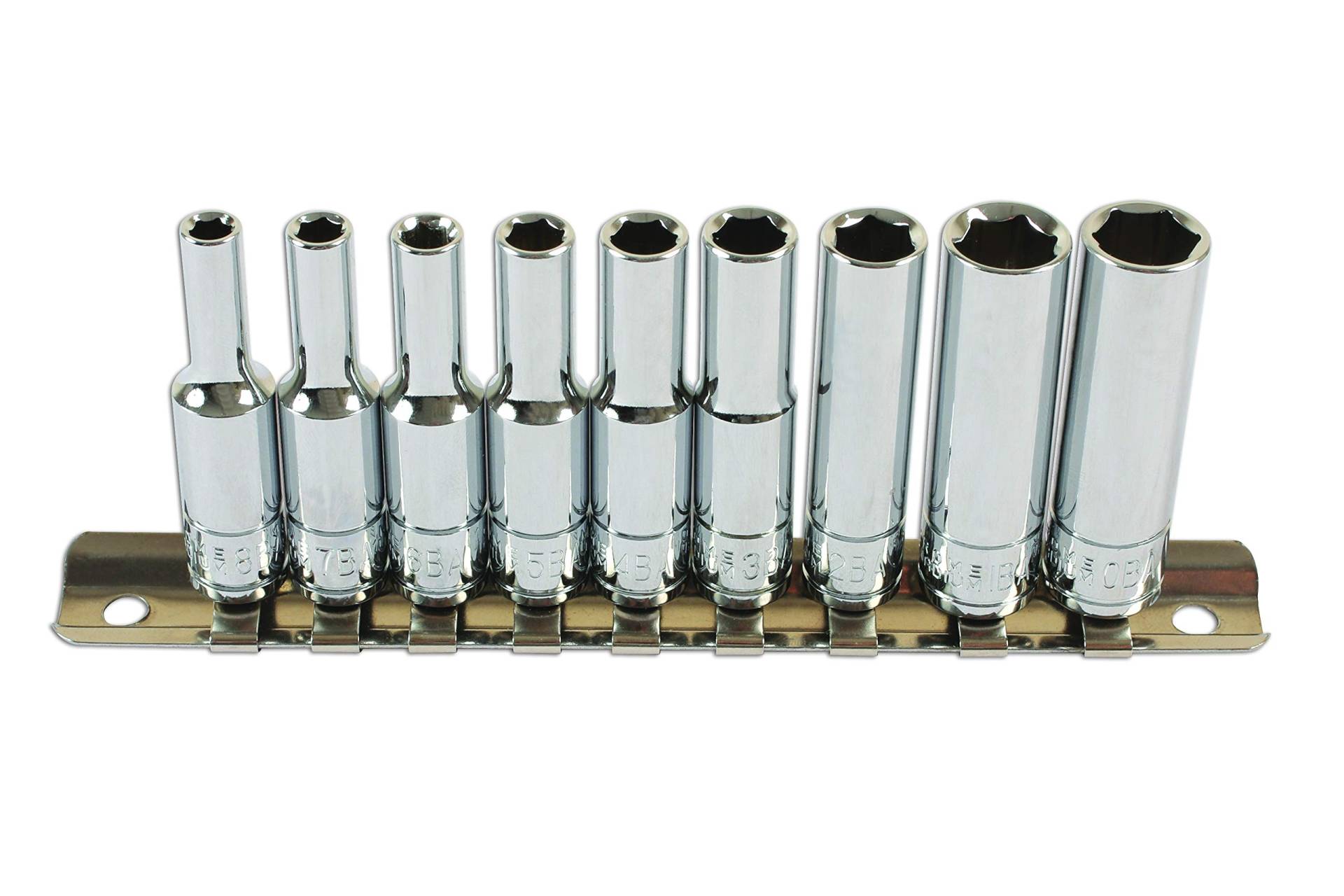 Laser 6196 BA Tiefbett-Stecknuss, 1/4-Zoll Dia, Set 9 Laser 6196 BA Tiefbett-Stecknuss, 1/4-Zoll Dia, Set 9 von Laser