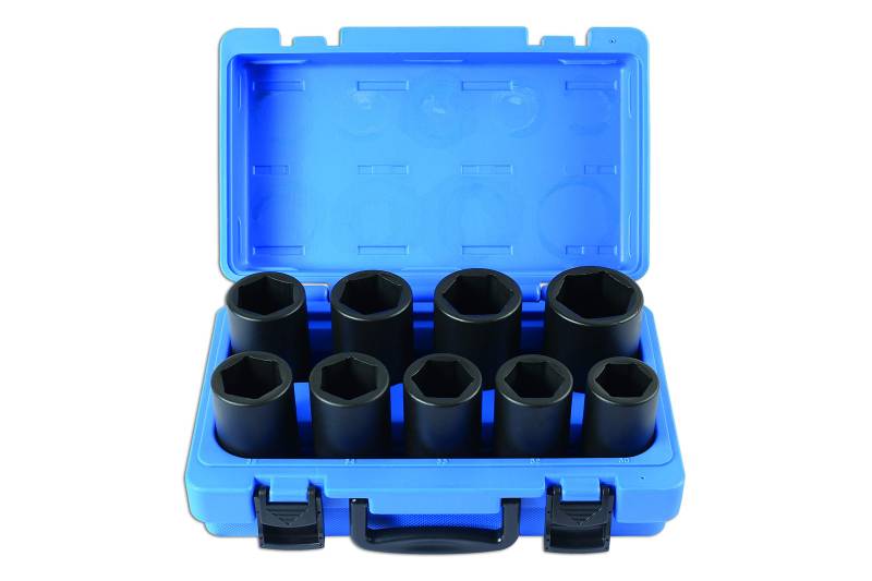 Laser 6409 Deep Impact Socket Set 3/4" D 9pc von Laser
