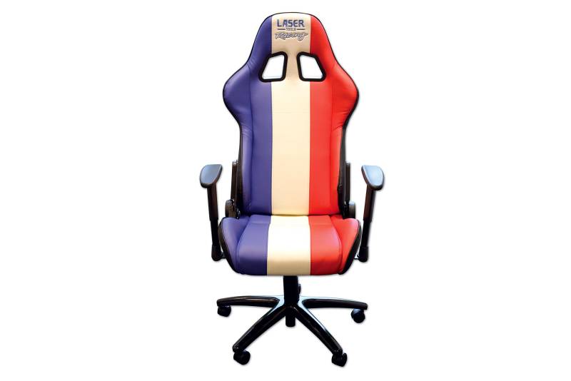 Laser 6656 Laser Tools Racing Chair - Red, White & Blue von Laser