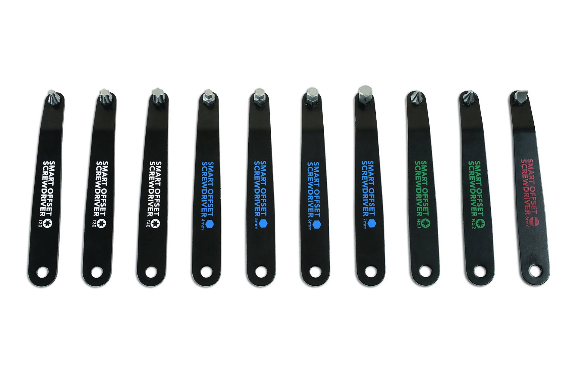 Laser 6709 Low Profile Offset Tool Kit 10pc, Silver Laser 6709 Low Profile Offset Tool Kit 10pc, Silver von Laser