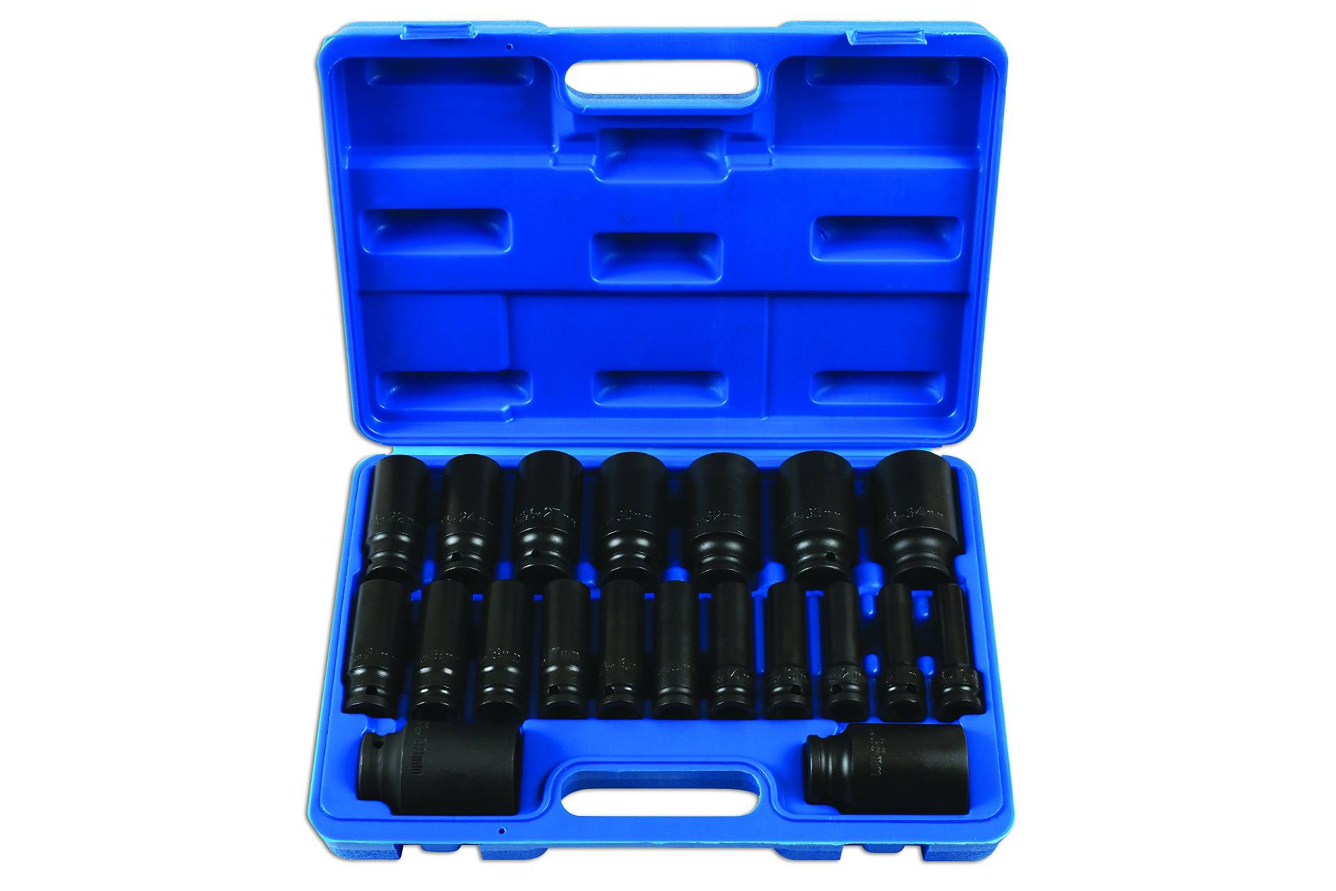 Laser 6830 Deep Impact-Steckschlüssel, 1/2 Zoll D, 20-Stück Laser 6830 Deep Impact-Steckschlüssel, 1/2 Zoll D, 20-Stück von Laser