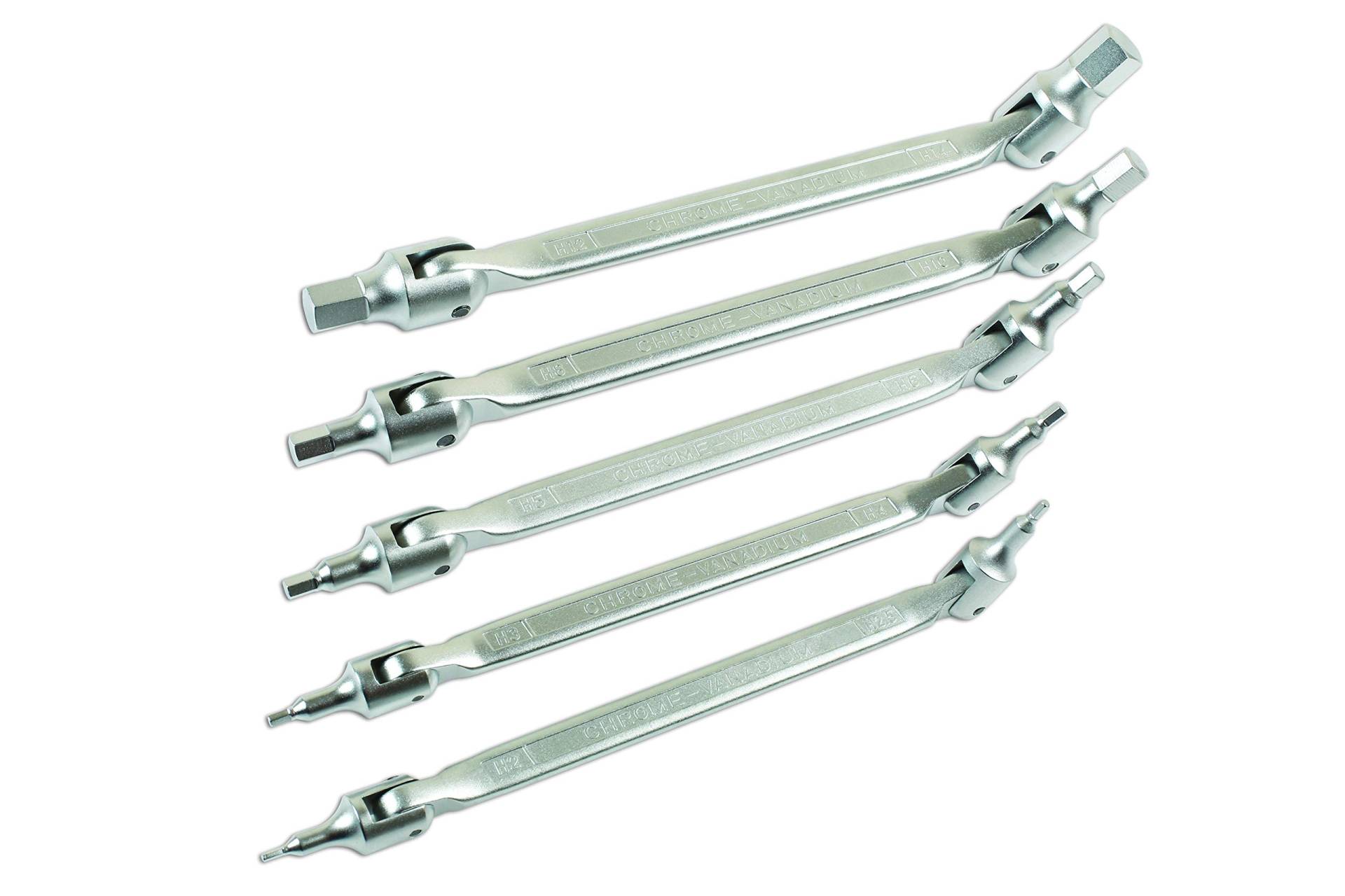 Laser 7480 Double Ended Flexible Hex Bit Set 5pc Laser 7480 Double Ended Flexible Hex Bit Set 5pc von Laser
