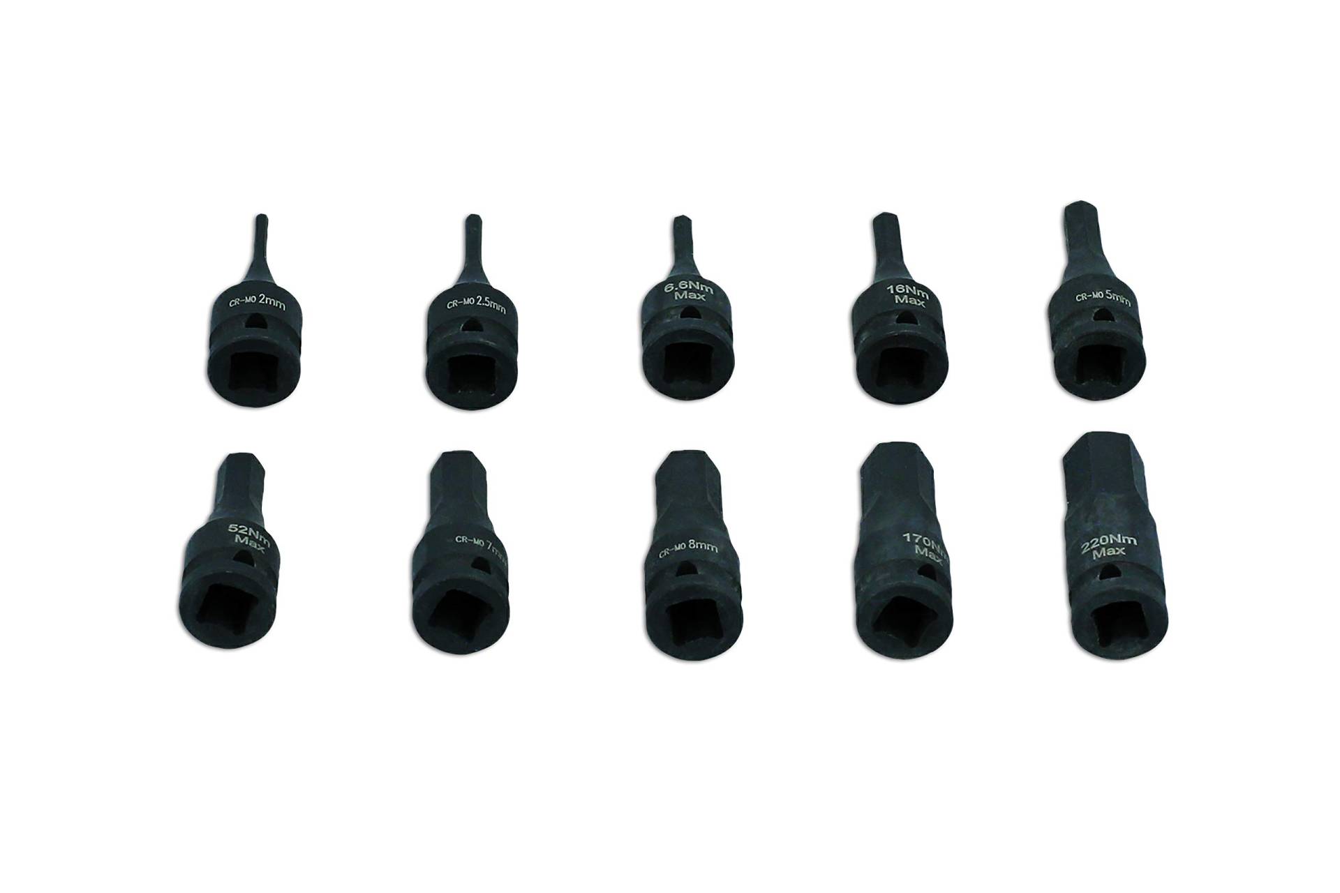 Laser 7838 Impact Hex Socket Bit Set 1/4" D 10pc Laser 7838 Impact Hex Socket Bit Set 1/4" D 10pc von Laser