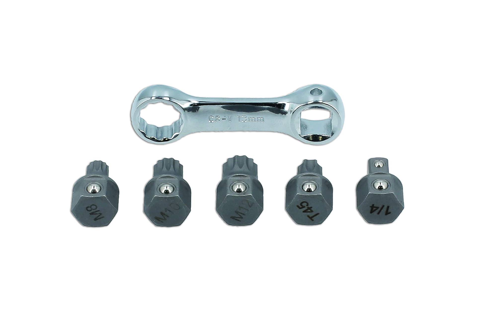 Laser 8444 Door Hinge & Difficult Access Bit Set - for VW Group Laser 8444 Door Hinge & Difficult Access Bit Set - for VW Group von Laser