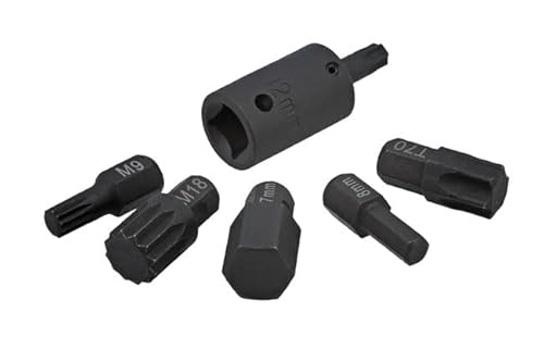 Laser 8647 Interchangeable Impact Bit Set 1/2" D 25pc von Laser