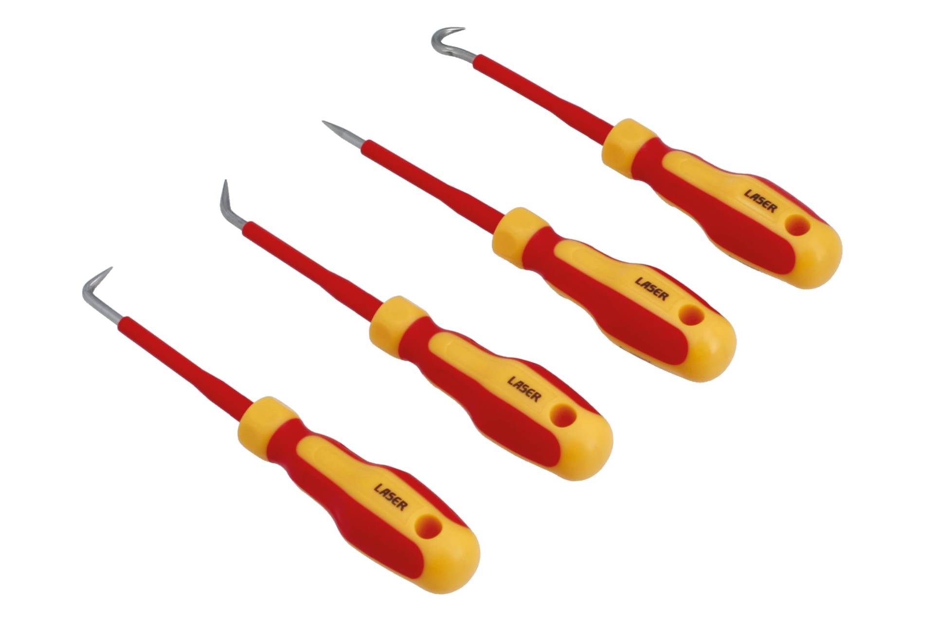 Laser 8888 Insulated Mini Hook & Pick Set 4pc Laser 8888 Insulated Mini Hook & Pick Set 4pc von Laser