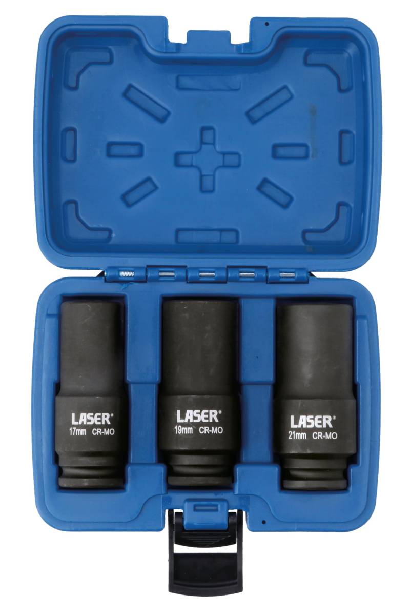 Laser 8953 Weighted Socket Set 1/2" D 3pc von Laser