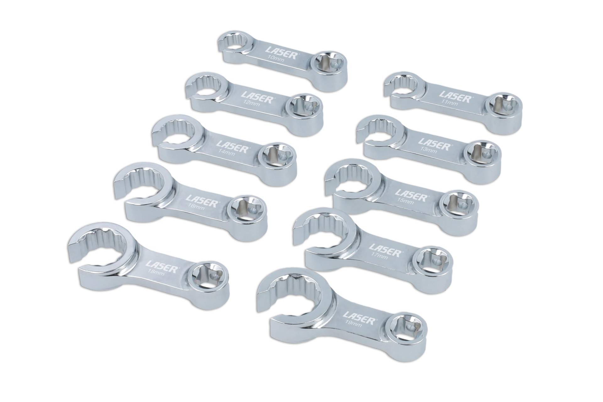 Laser 8977 Flare Nut Torque Adaptor Set 3/8" D 10pc Laser 8977 Flare Nut Torque Adaptor Set 3/8" D 10pc von Laser