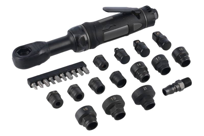Laser 9016 Go Thru Air Ratchet Socket & Bit Set von Laser