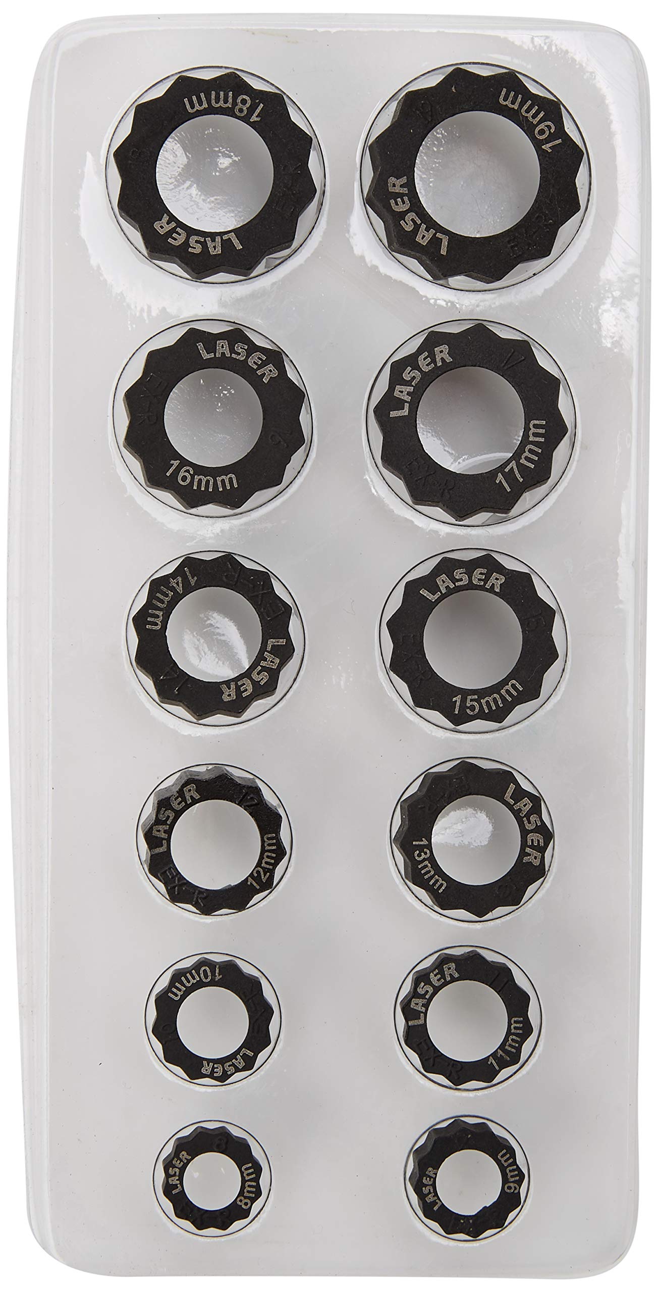 Laser 7524 Damaged Nut/Bolt Extractor Set 12pc Laser 7524 Damaged Nut/Bolt Extractor Set 12pc von Laser