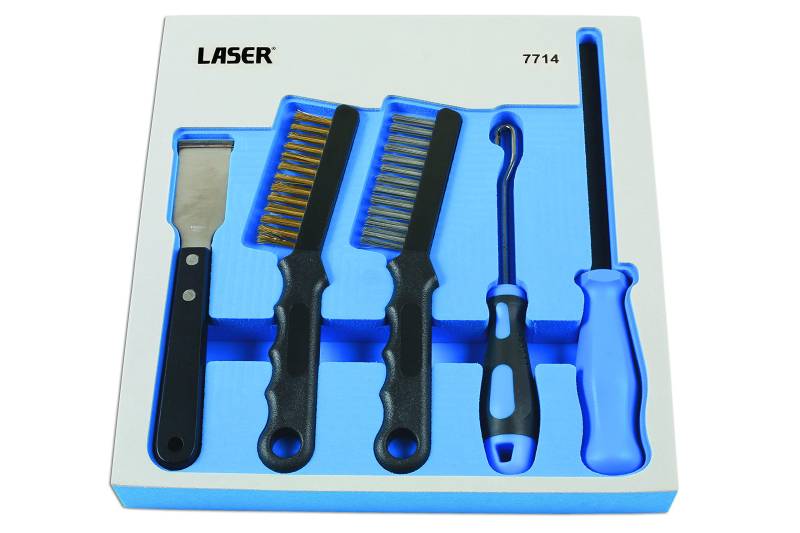 Laser Tools 7714 Reinigungs- und Inspektionskit für Bremskomponenten von Laser