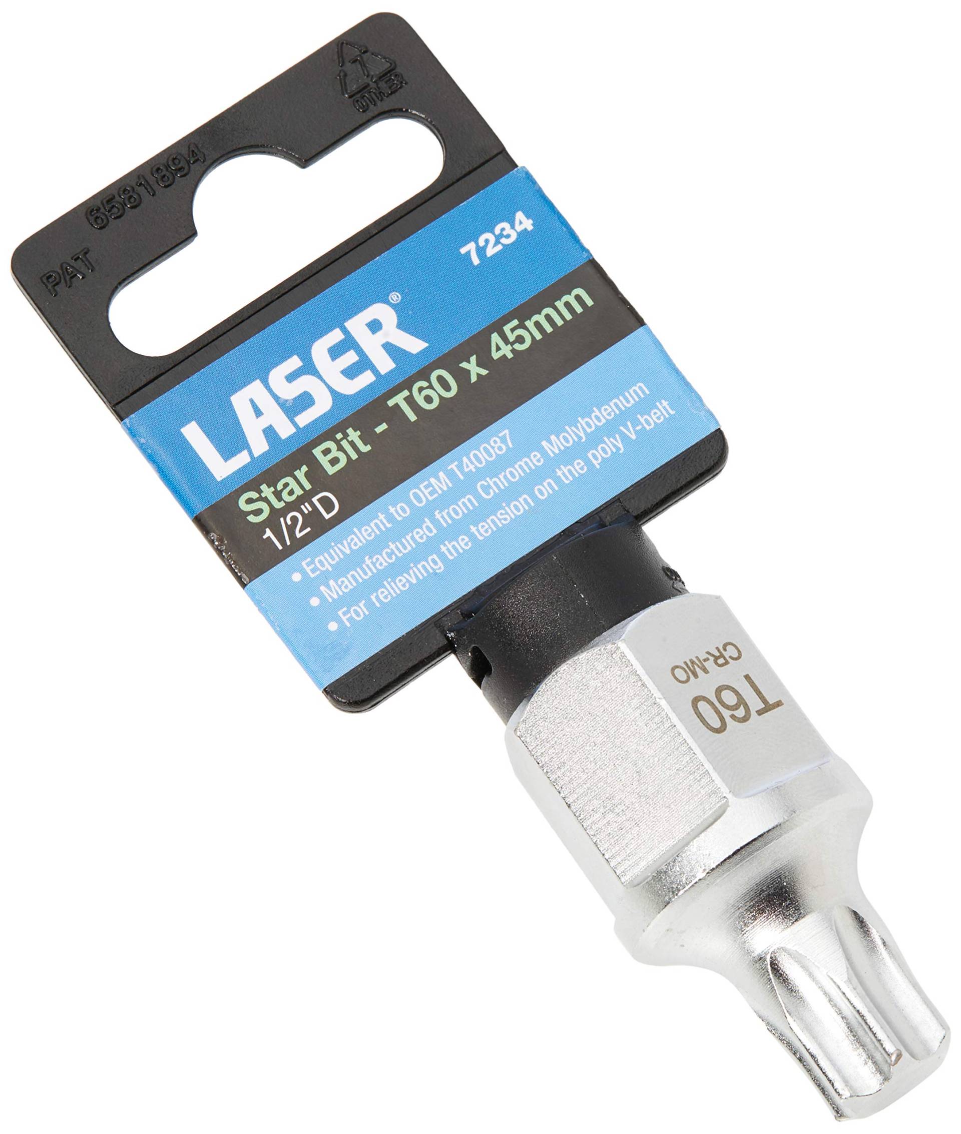 Laser tools-star T60 Bit 1/2 d-7234 Laser tools-star T60 Bit 1/2 d-7234 von Laser