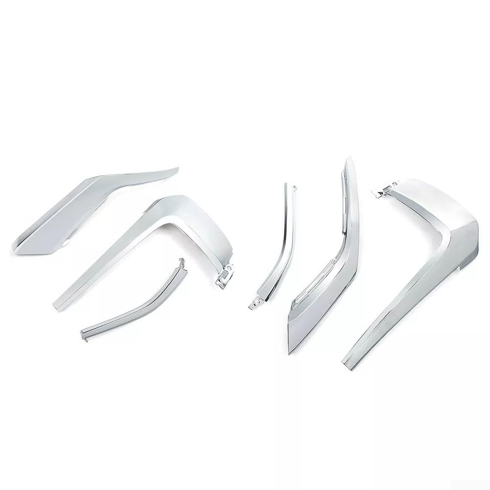 Für Mitsubishi Outlander Frontstoßstangenverkleidung aus Chrom, Ersatz 2016 2019, schnelle und effiziente Installation Für Mitsubishi Outlander Frontstoßstangenverkleidung aus Chrom, Ersatz 2016 2019, schnelle und effiziente Installation von Lastdaytime