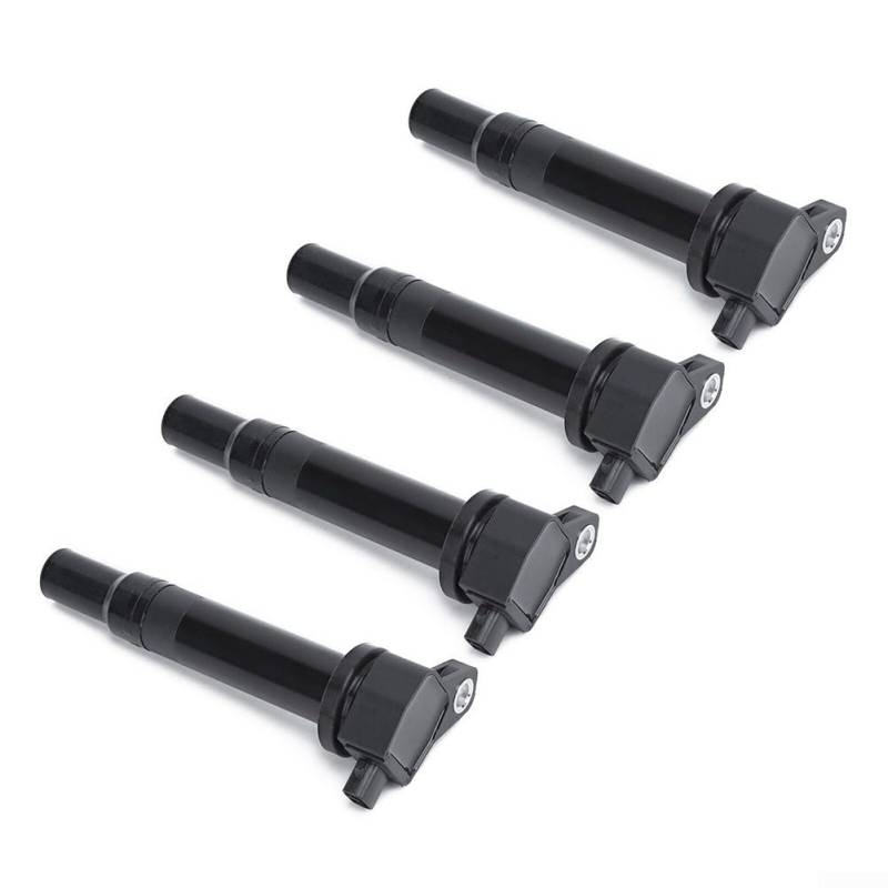 Zündspulen-Set für Hyundai Accent für Kia Rondo, 4 Stück, 2730126640 Motorersatz von Lastdaytime