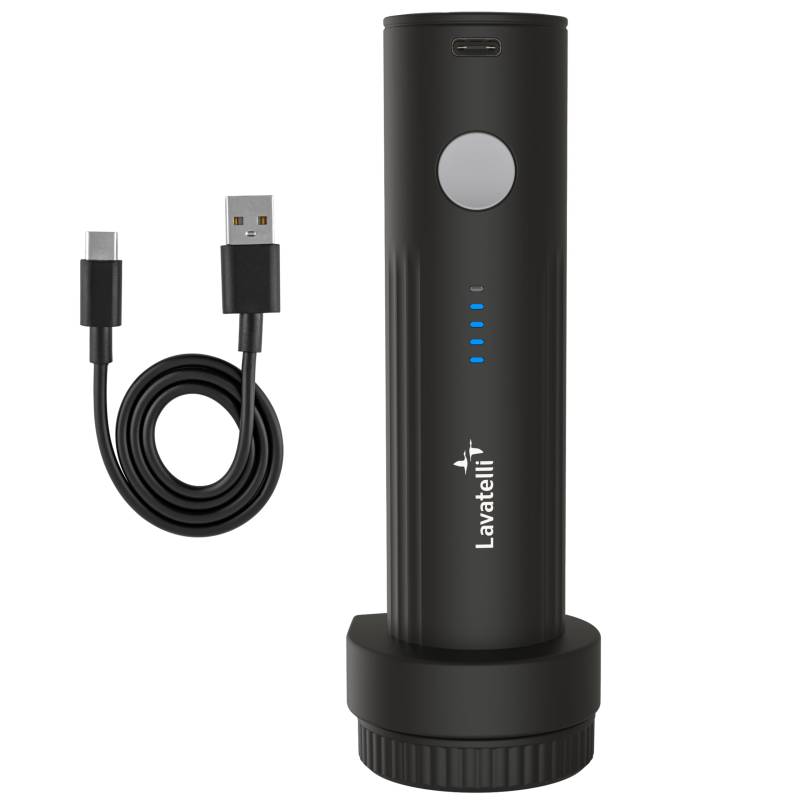 Lavatelli - VAC-U-PUMP Wireless Elektrische Vakuumpumpe für Vakuumbeutel Kleidung Reise, kompakt & stark, USB-C aufladbar, für Trolley, Rucksack, Luftpumpe für Reise Gadgets & Zuhause, reise gadgets von Lavatelli