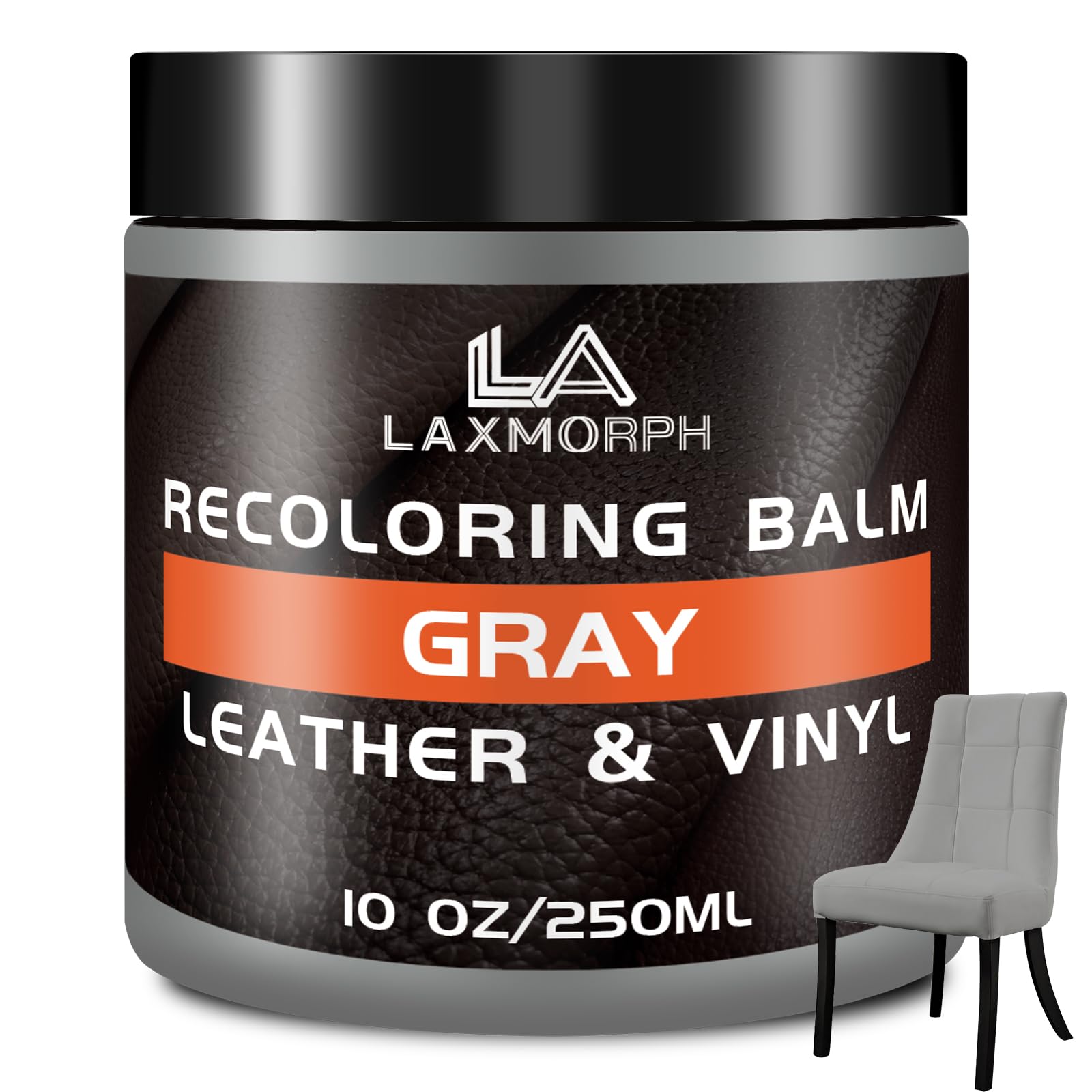 Laxmorph Leder Reparatur Set Grau,250ml Flüssigleder Lederpflege Für Ledercouch,Lederfarbe, Kunstleder Reparaturset zum Reparieren von Sofas,Vinylmöbeln,Autositz,Sattel bei Verblassen und Kratzern Laxmorph Leder Reparatur Set Grau,250ml Flüssigleder Lederpflege Für Ledercouch,Lederfarbe, Kunstleder Reparaturset zum Reparieren von Sofas,Vinylmöbeln,Autositz,Sattel bei Verblassen und Kratzern von Laxmorph