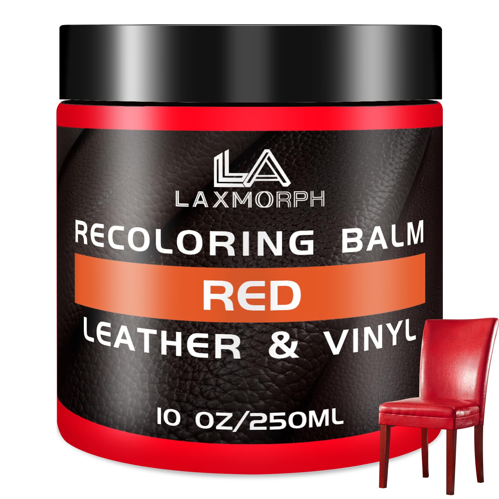 Laxmorph Leder Reparatur Set Rot,250ml Flüssigleder Lederpflege Für Ledercouch,Lederfarbe,Kunstleder Reparaturset zum Reparieren von Sofas,Vinylmöbeln,Autositz,Sattel bei Verblassen und Kratzern Laxmorph Leder Reparatur Set Rot,250ml Flüssigleder Lederpflege Für Ledercouch,Lederfarbe,Kunstleder Reparaturset zum Reparieren von Sofas,Vinylmöbeln,Autositz,Sattel bei Verblassen und Kratzern von Laxmorph