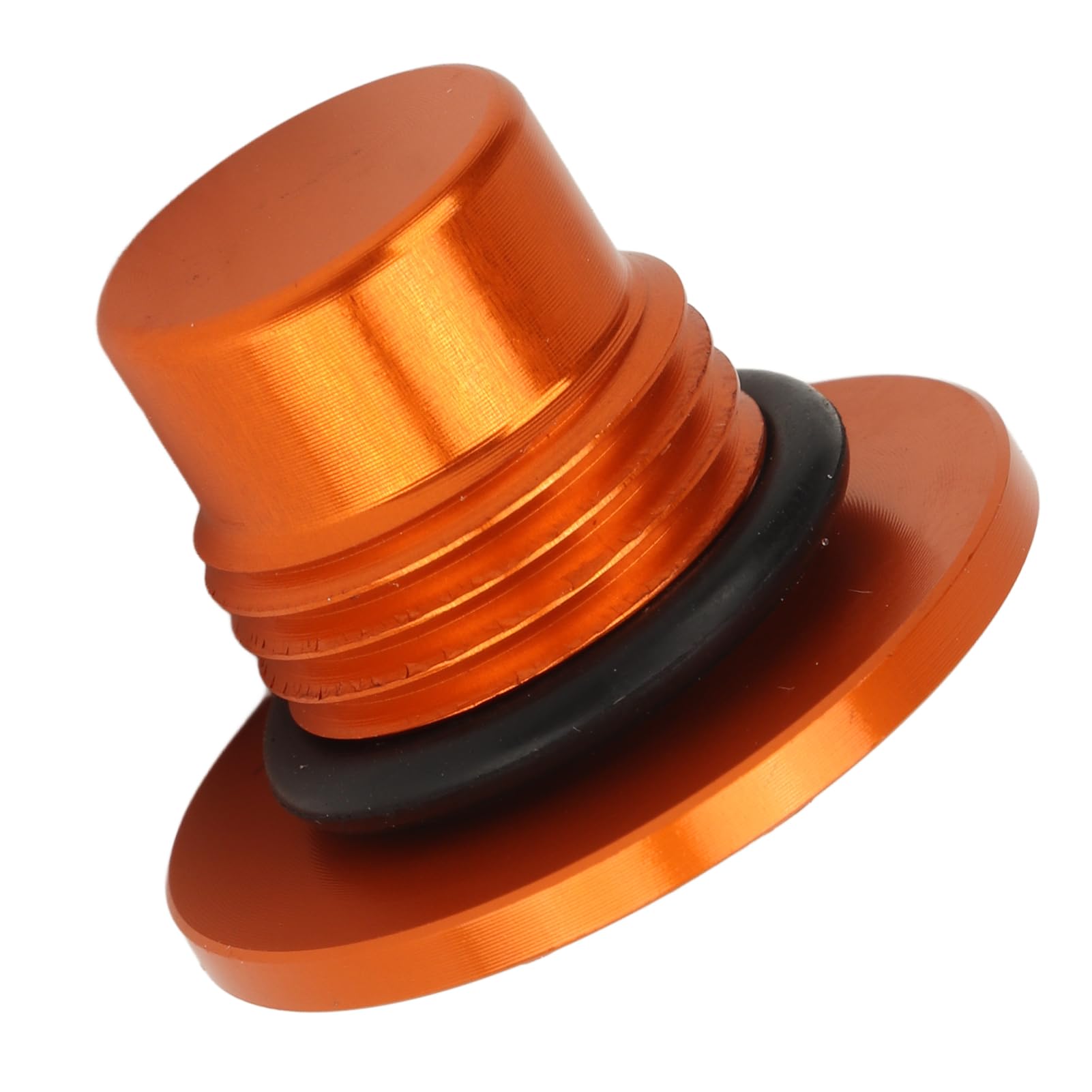 Abdeckung der Ölfüllerkappe, Staubdichtes Motorrad Ölfüllerkappe Aluminiumlegierung Einfacher Schutz für 390 250 200 125 RC390 (ORANGE) von Lazmin112