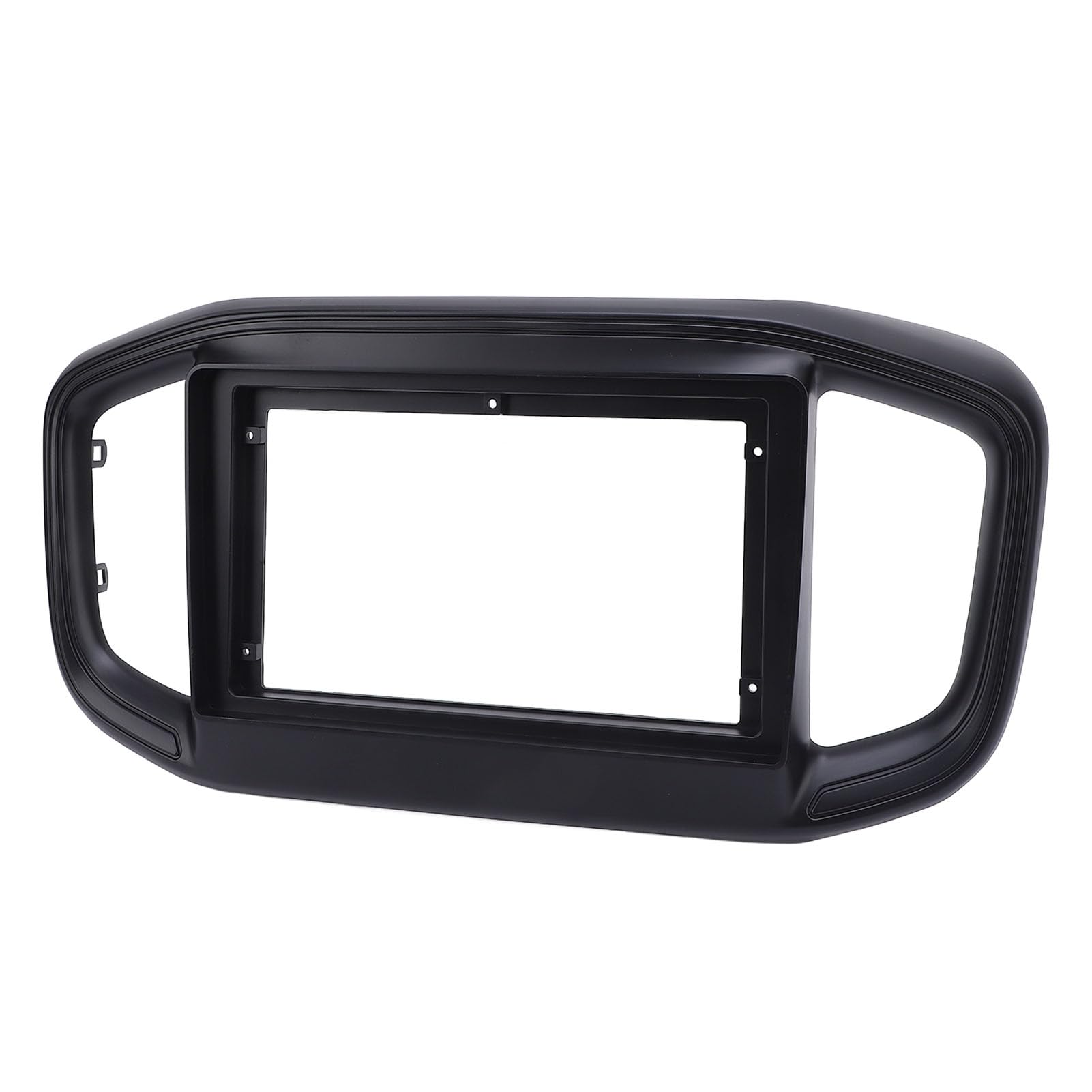 Auto -Radio -Stereo Rahmen, Einfache Installation 9in Navigation Panel Frame Stylische Schwarze Hohe Härte für Strada 2021 Bis 2024 (mit Netzkabel) von Lazmin112