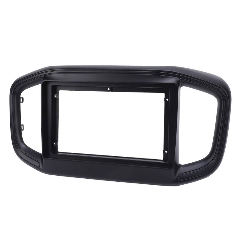 Auto -Radio -Stereo Rahmen, Einfache Installation 9in Navigation Panel Frame Stylische Schwarze Hohe Härte für Strada 2021 Bis 2024 (mit Netzkabel) von Lazmin112