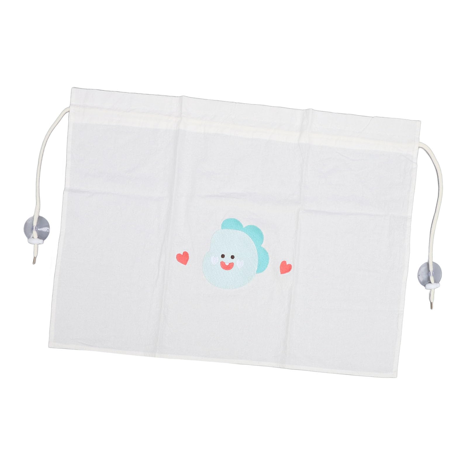 Babyauto Fenstervorhang, Sonnenschutz Baby Auto Seiten Sonnenschatten Einfache Installation Cartoon Gestickter Kordel für Autofenster (Dinosaurier-Muster) von Lazmin112