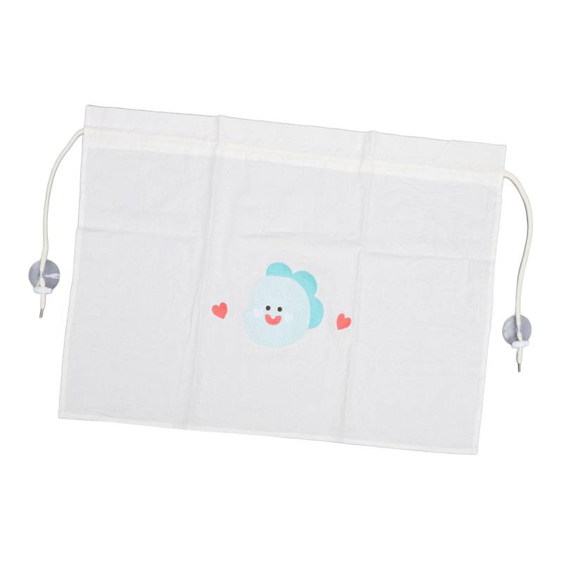 Babyauto Fenstervorhang, Sonnenschutz Baby Auto Seiten Sonnenschatten Einfache Installation Cartoon Gestickter Kordel für Autofenster (Dinosaurier-Muster) von Lazmin112