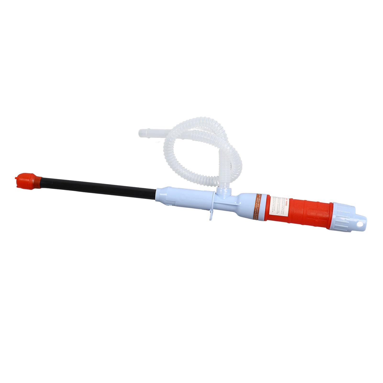 Fluidtransferpumpe, 3V 1A Motor Batterie Betriebener Korrosionswiderstandskordeloil Extraktor 1 Zoll Schlauch Gute Kompatibilität für Benzinkerosin (Rot) von Lazmin112