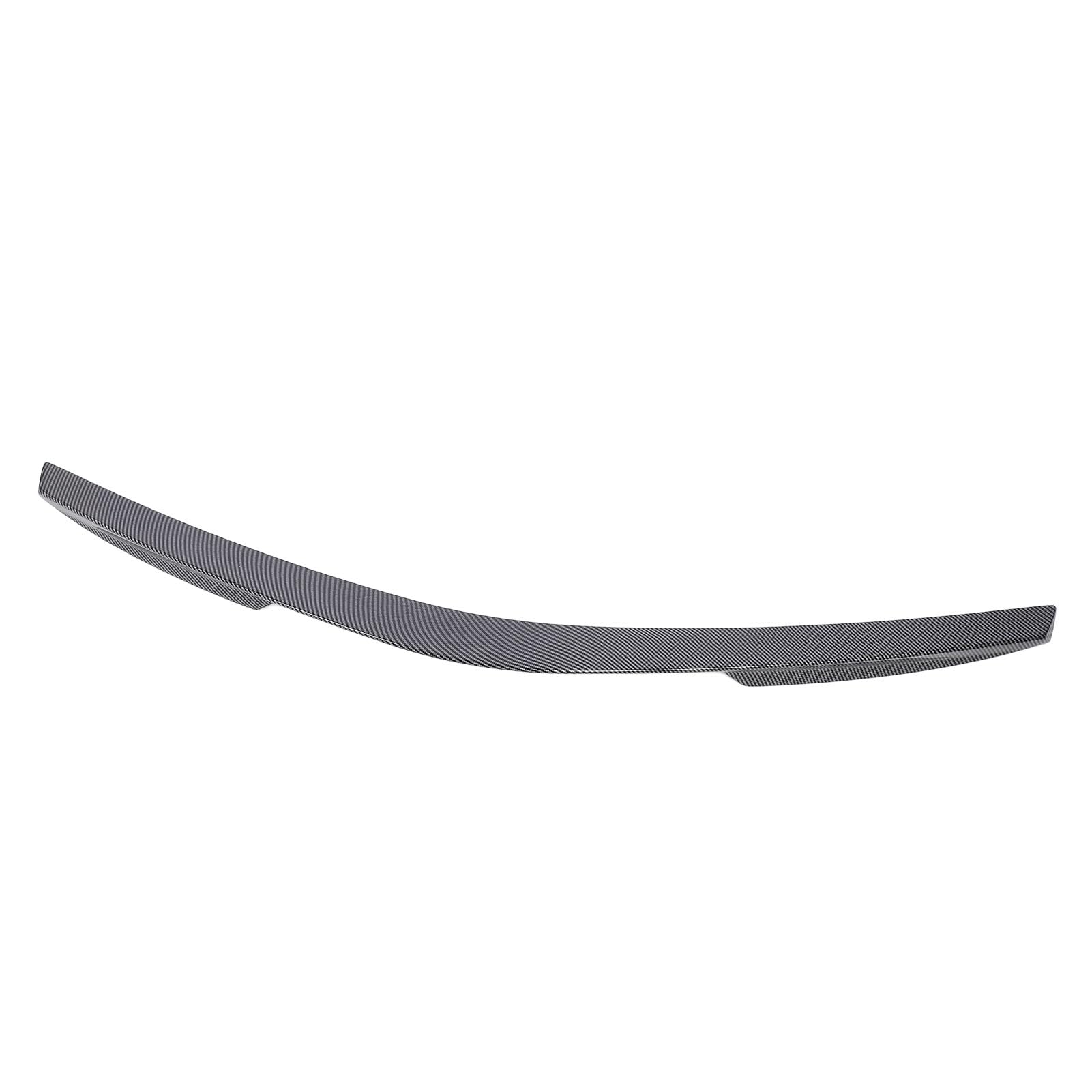 Kofferraum-Spoiler-Lippen, Hinterer Kofferraumflügel Leichter Präziser Anpassungen Erweiterte Aerodynamik für E-Klasse-Coupé C207 AMG-Line 2009 Bis 2016 (Kohlefaser-Stil) von Lazmin112