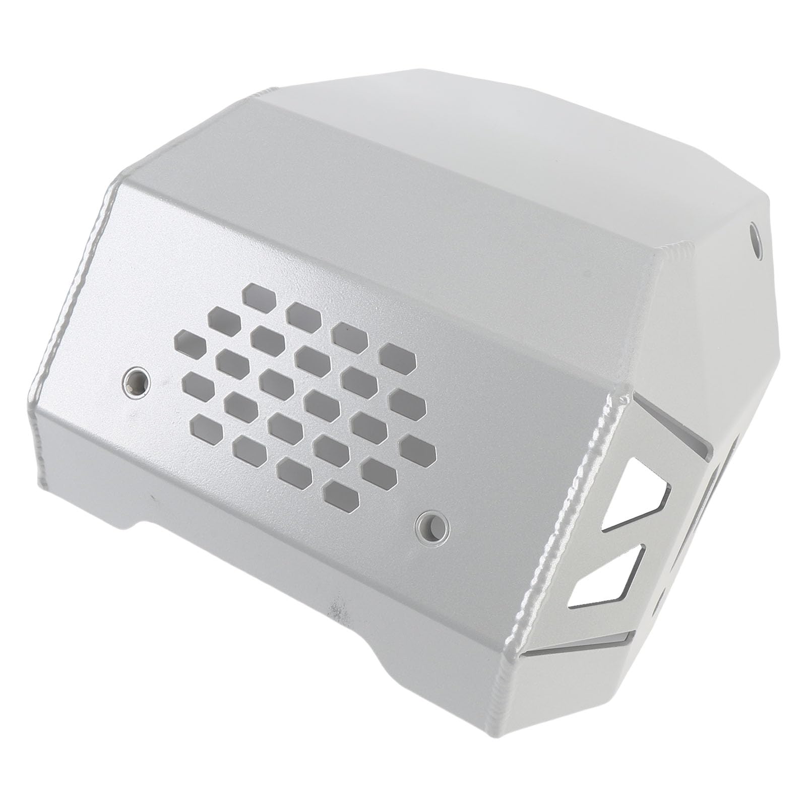 Lazmin112 Motor -Chassis -Schutzabdeckung, Langzeitlagigkeit Motor Chassis Guard Aluminiumlegierung Leichter Ersatz für 450 MT CF450MT 2024+ für Motorräder (Silver) von Lazmin112