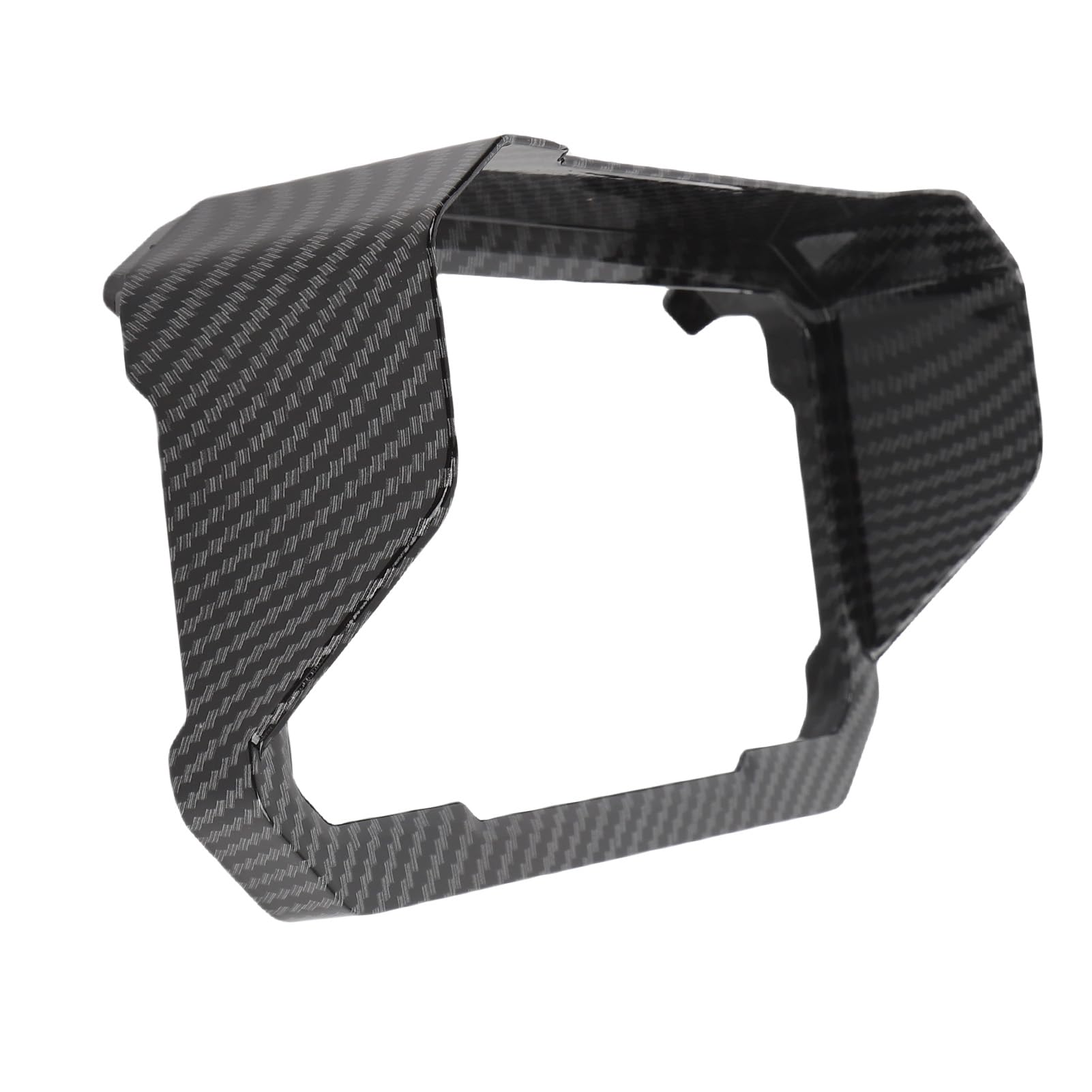 Lazmin112 Motorradinstrument Sonnenvisierschutz, Verbesserte Sicherheit Verbesserte Schutz des Schutzes Motorrad -Armatur (Kohlefaser-Stil) von Lazmin112