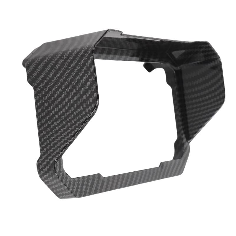 Lazmin112 Motorradinstrument Sonnenvisierschutz, Verbesserte Sicherheit Verbesserte Schutz des Schutzes Motorrad -Armatur (Kohlefaser-Stil) von Lazmin112