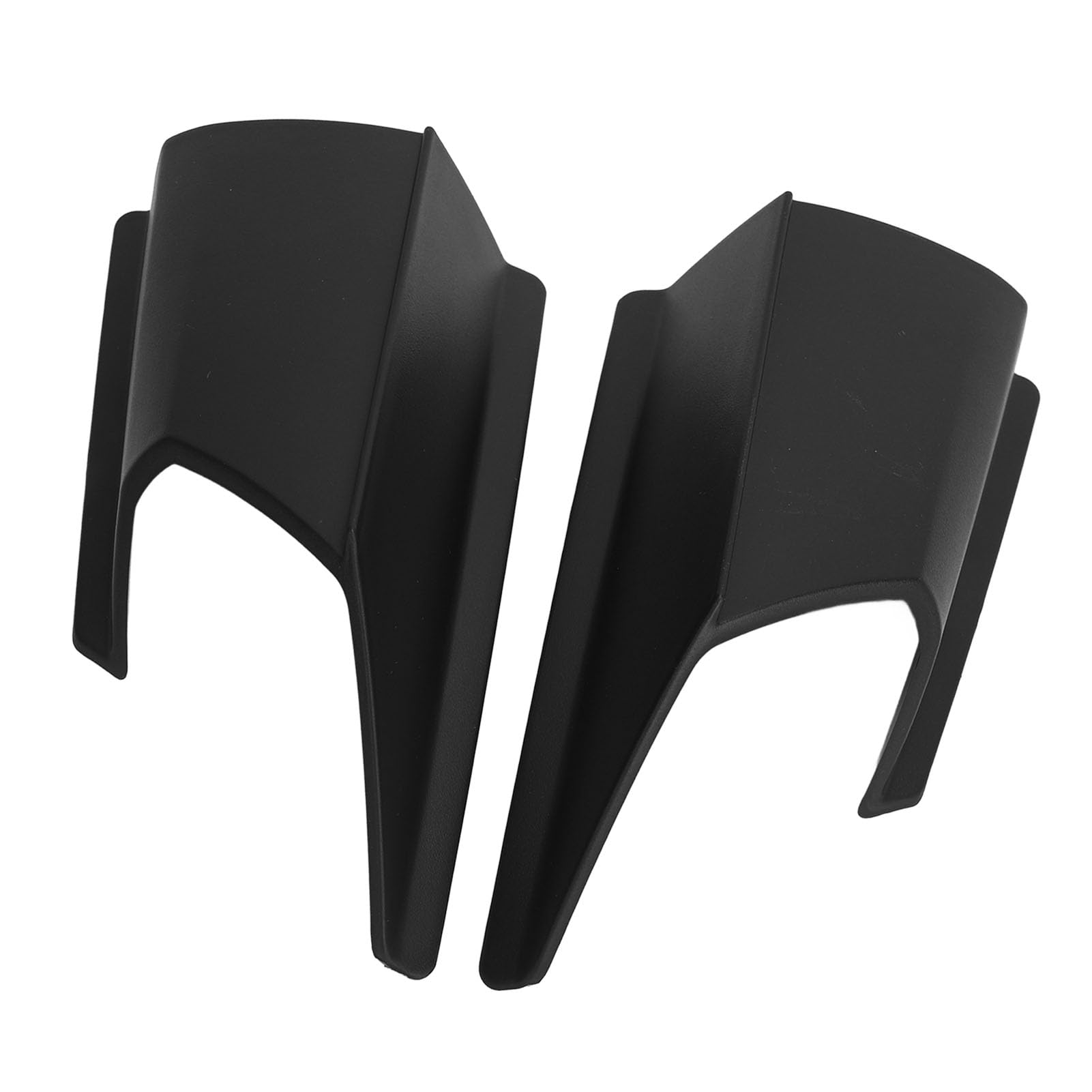Motorrad -Seitenspoilerflügel, Ersatz Modisch Perfekte Match Aerodynamische Sportliche Kratzfeste Motorradwindflügel für ADV 150 2019 Bis 2020 (Black) von Lazmin112