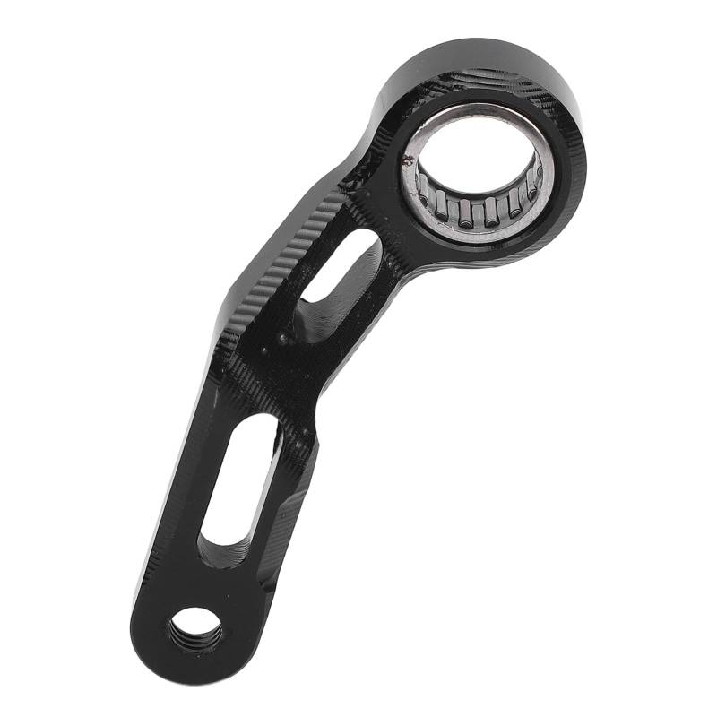 Motorradschichthebelstabilisator, Aluminiumlegierung des Getriebes -Motorrad -Schalthalterungshalterung für MT09 Tracer 900 FZ09 FJ09 XSR900 NIKEN (BLACK) von Lazmin112