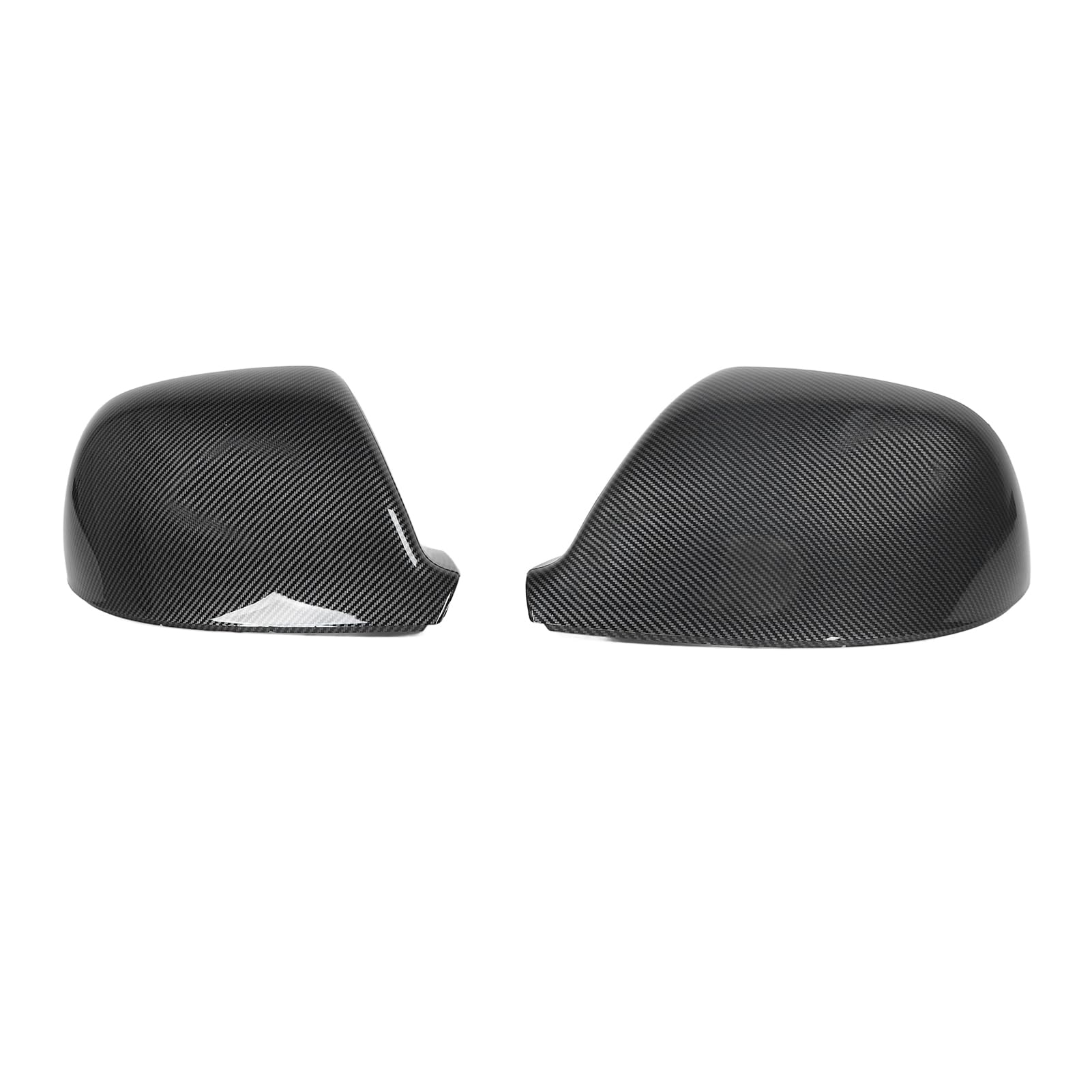 Rückspiegelabdeckungen, Stilvoller Aussehen Links Rechts Clamp/Holder Installation 7E1857527F 1 Paar Fade -resistent für den T5.1 T6 (Kohlefaserfarbe) von Lazmin112