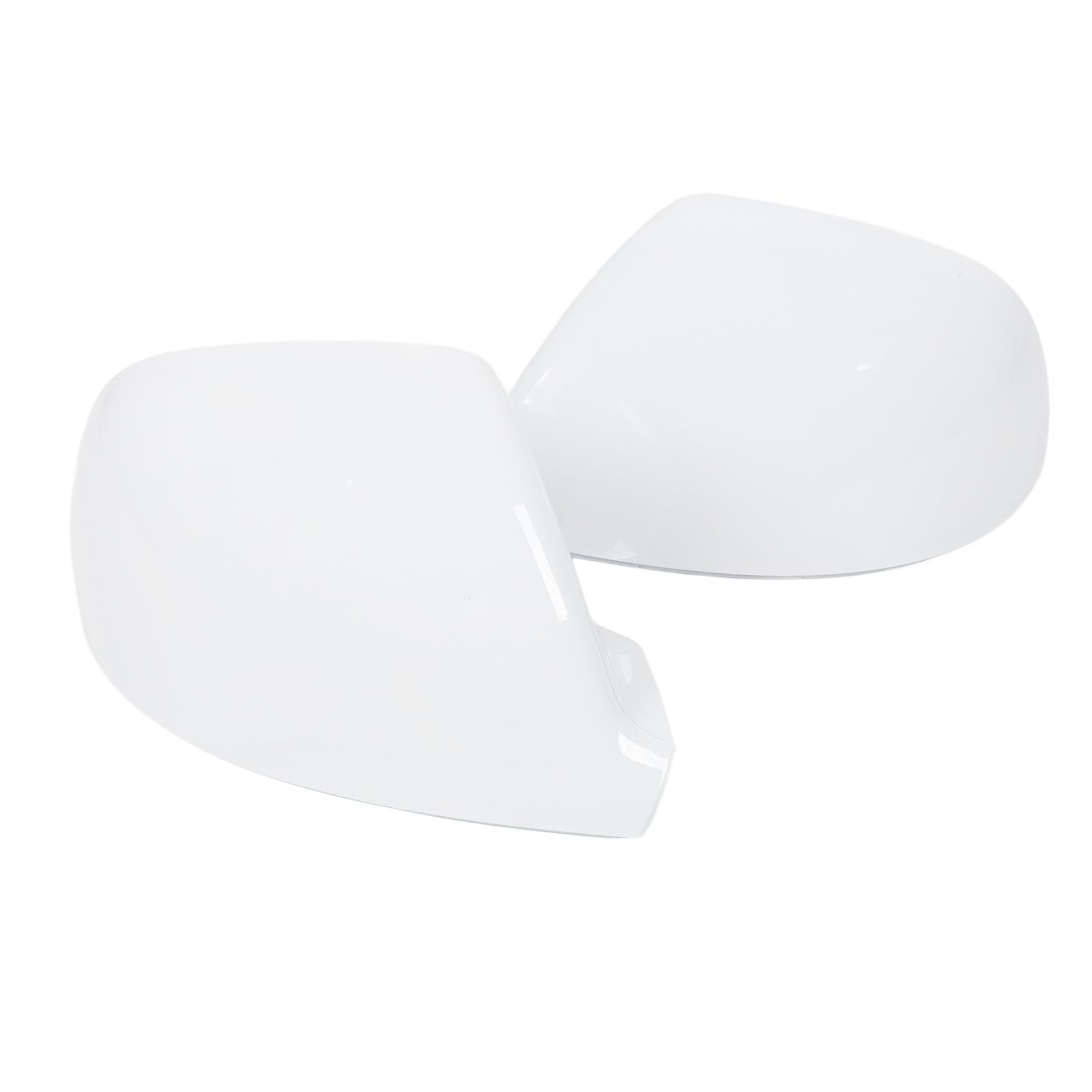 Rückspiegelabdeckungen, Stilvoller Aussehen Links Rechts Clamp/Holder Installation 7E1857527F 1 Paar Fade -resistent für den T5.1 T6 (White) von Lazmin112