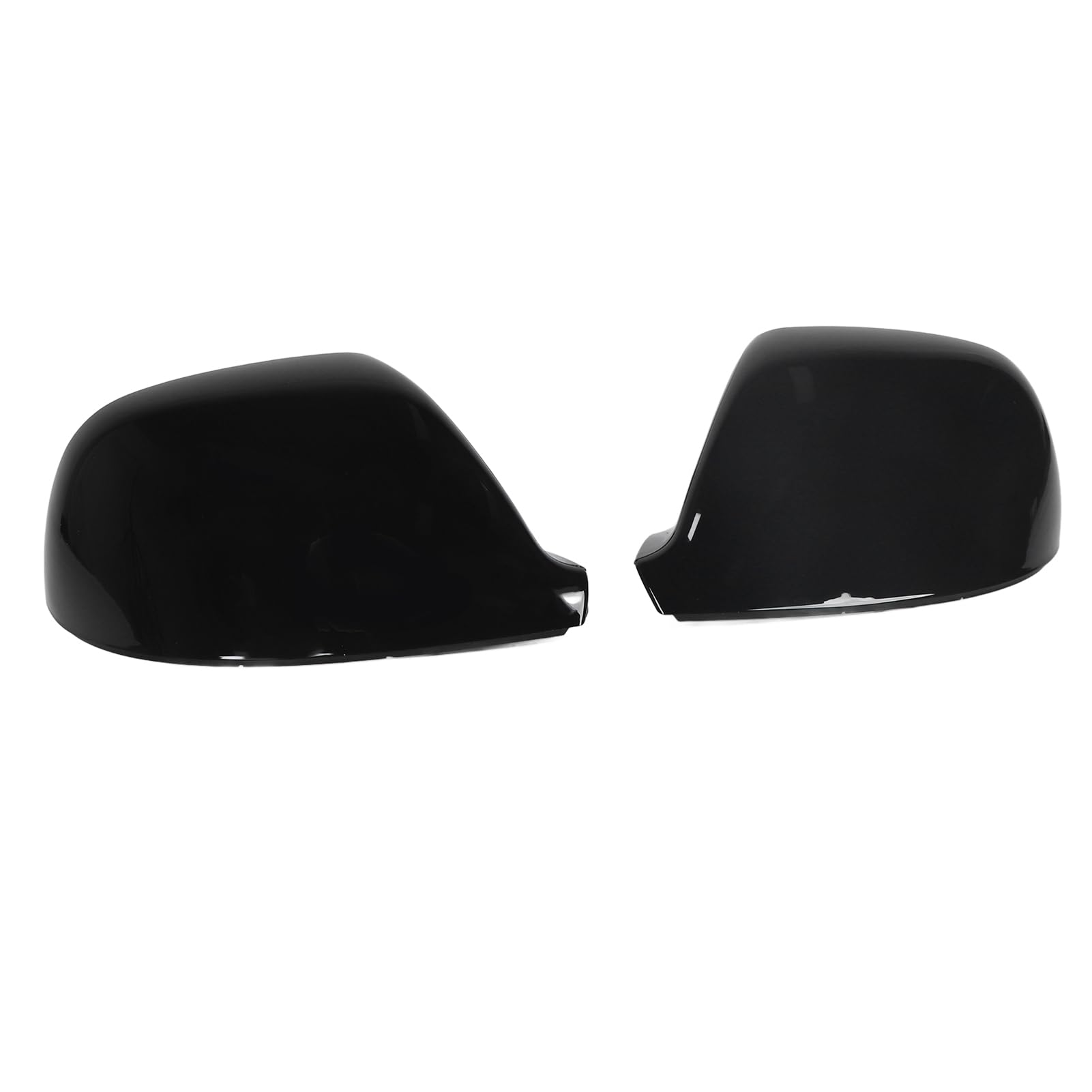 Rückspiegelabdeckungen, Stilvoller Aussehen Links Rechts Clamp/Holder Installation 7E1857527F 1 Paar Fade -resistent für den T5.1 T6 (glänzend schwarz) von Lazmin112