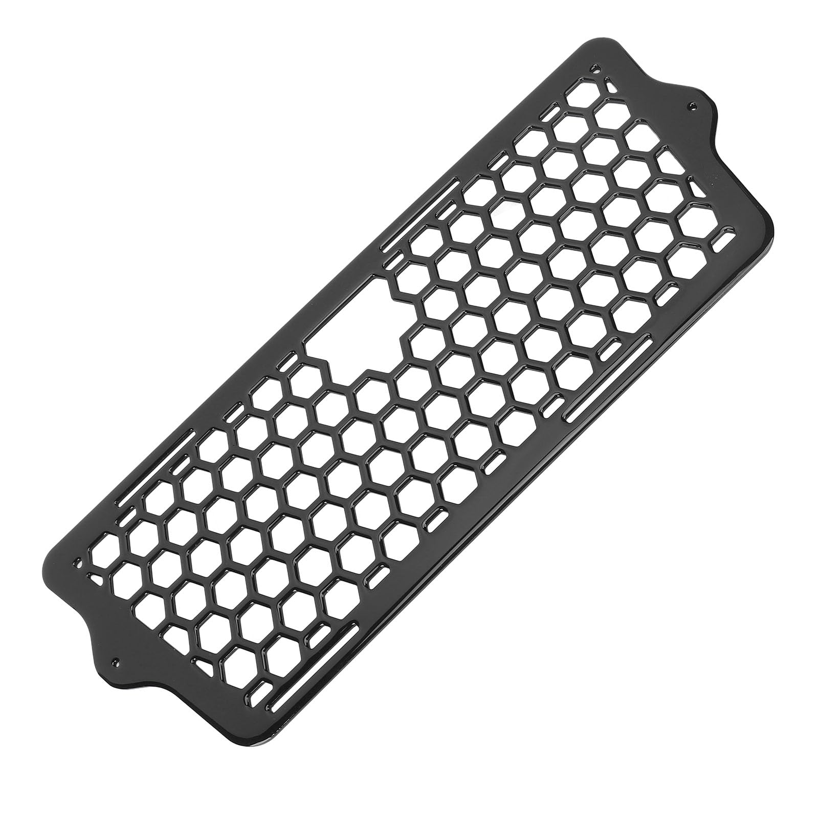 Vordergittereinsatzverkleidung, Vorderer Stoßfänger Kühlergrill Easy Installation Stylish Look Weather Proof für Slingsshot 2015 Bis 2025 (BLACK) von Lazmin112