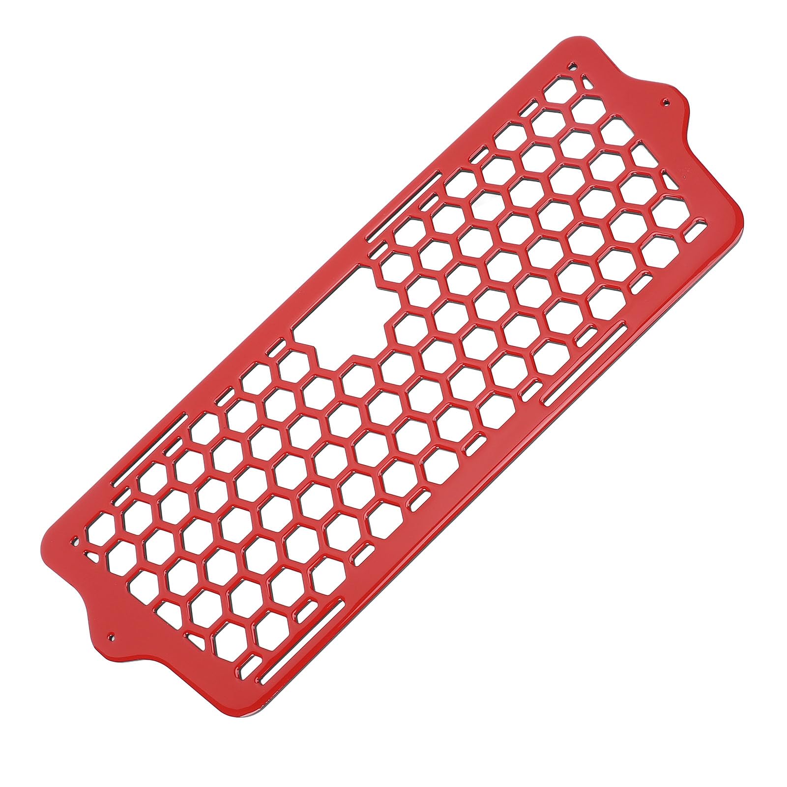 Vordergittereinsatzverkleidung, Vorderer Stoßfänger Kühlergrill Easy Installation Stylish Look Weather Proof für Slingsshot 2015 Bis 2025 (Rot) von Lazmin112
