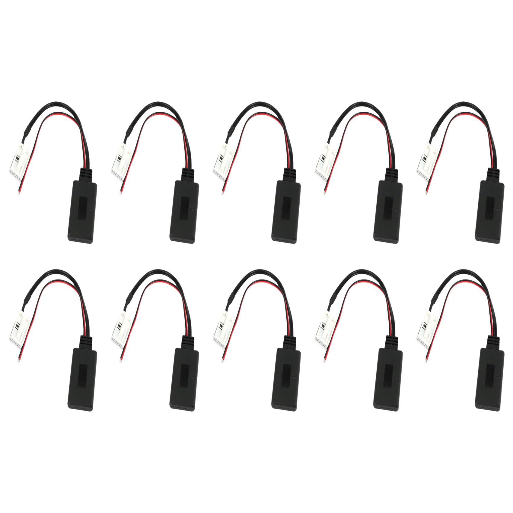 Lckiioy 10X für 207 307 407 für C2 C3 Rd4 Auto 12Pin Bluetooth Modul Drahtlos Radio Stereo Aux-in Aux Kabel Adapter Lckiioy 10X für 207 307 407 für C2 C3 Rd4 Auto 12Pin Bluetooth Modul Drahtlos Radio Stereo Aux-in Aux Kabel Adapter von Lckiioy