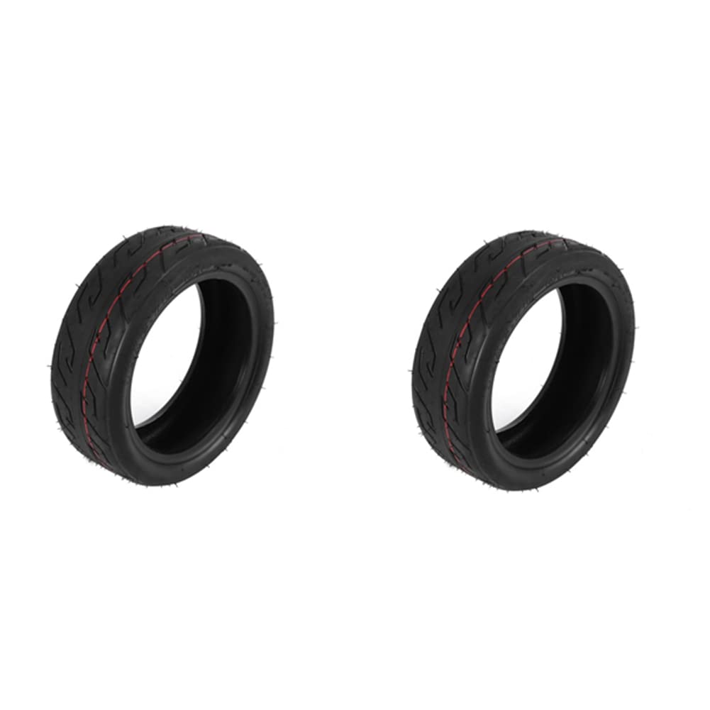 Lckiioy 2 Stück schlauchlose Reifen, schwarze Reifen, 10 x 2,70–6,5 Vakuum-Reifen, passend für Elektroroller, Balanced Scooter, 25,4 cm Vakuumreifen von Lckiioy