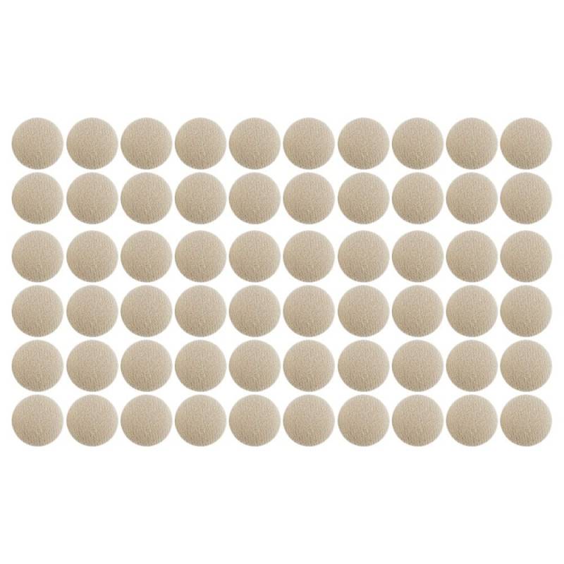 Lckiioy 60 Stück Autodach-Reparaturniet-Set, Autodach-Clip-Halter, Autodach-Clip, Reparatur-Set für Autodach, Deckenclip, Beige von Lckiioy
