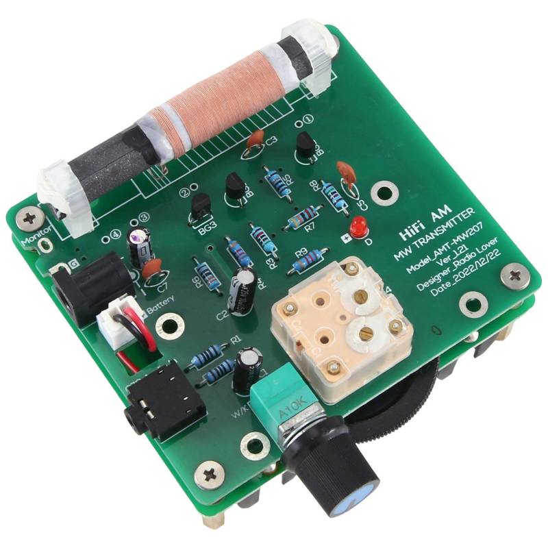 Lckiioy Mittelwellensender 525-1605 kHz HiFi AM Experiment MW Modifizierter Erzradiosender Erzradio für FM, 500396018 von Lckiioy