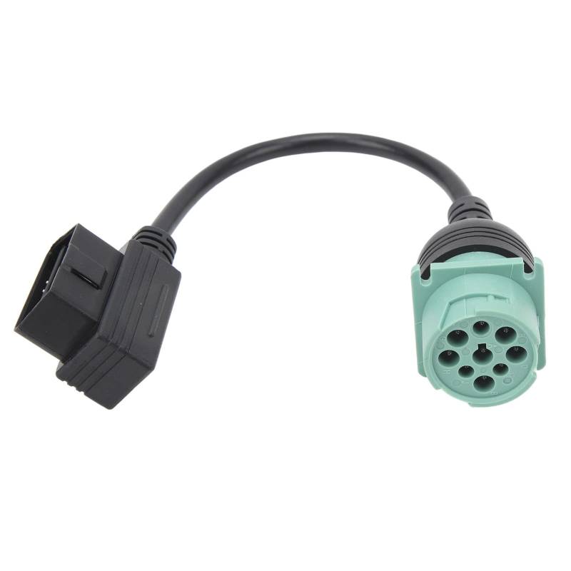 16Pin bis 8Pin 9Pin OBD2 Kabel Diagnosewerkzeugscanner -Konvertoren -Adapter -Kabel -Ersatz für Mack Heavy Trucks 2013 oder späteres Modelle Dauerhaftes ABS -Material von Ldafava